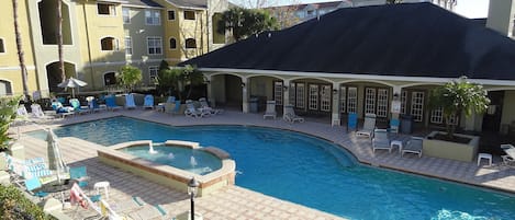 Just relax and have fun in a beautiful heated pool - AVALON at CLEARWATER