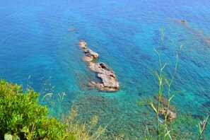 Amazing waters of the Ionian sea. Spartia Kefalonia apartments