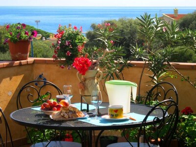 CALA-GONONE: WONDERFUL HOUSE WITH TERRACE IN AN AUTHENTIC SARDINIAN LANDSCAPE