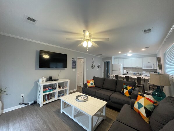 Main living space with open floor plan