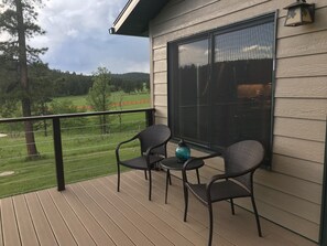 Ideal seating to absorb the beautiful view