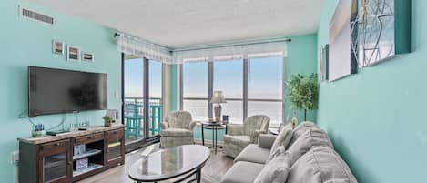 Oceanfront Living Room