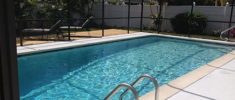 Huge newly renovated pool.  