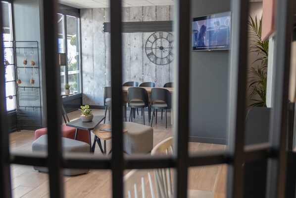 Lobby sitting area