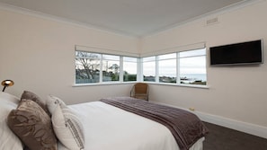 Master bedroom with ocean view.