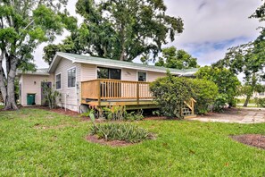 Admire the lush tropical foliage of Marco Island!