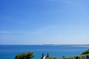 Views towards Gwithian and Godrevy Lighthouse