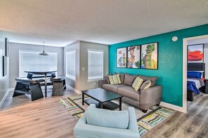Let the Disney characters welcome you in for a wonderful stay!