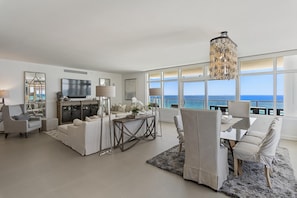 Living Area & Dining Area