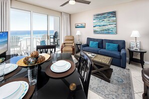 Living and Dining Room View - Relax with a view!