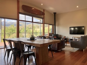 Upstairs living