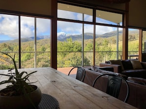 Dining room views or Mount Buller