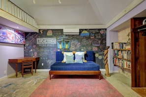 Chalkboard wall