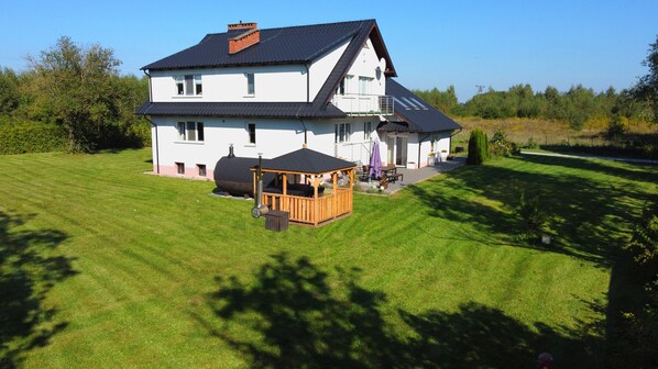 Landhaus Grabowo Südwestansicht