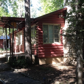 View of Cabin from Patio