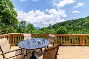 Spacious Deck and Dining with Views