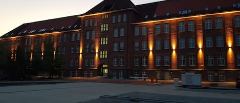 Front of property - evening/night