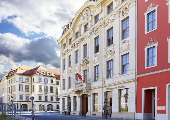 Fassade der Unterkunft
