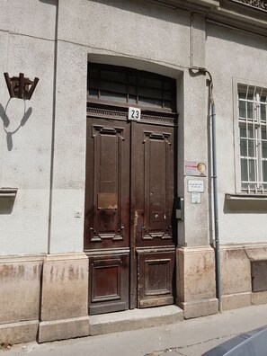 Entrada de la propiedad