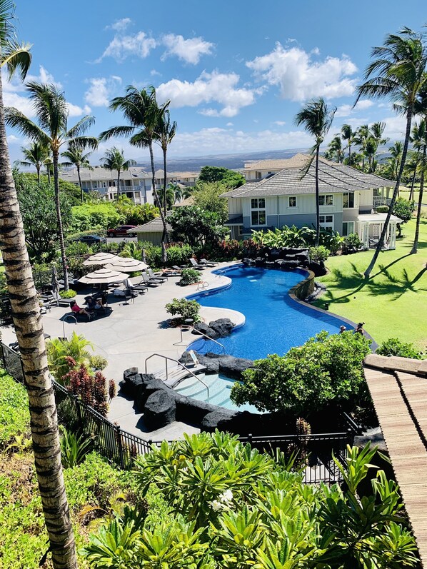 Beautiful Hawaiian plantation style surroundings.