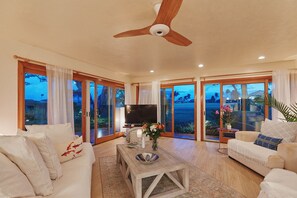 Living room with TV area 