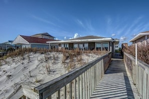 View of Exterior from Private Boardwalk