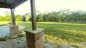 View of the river from front porch