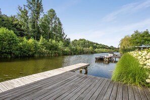 Aussicht vom Ferienhaus [Sommer]