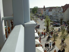 Blick zur Strandstraße