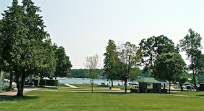 View of Zorn Park and beach