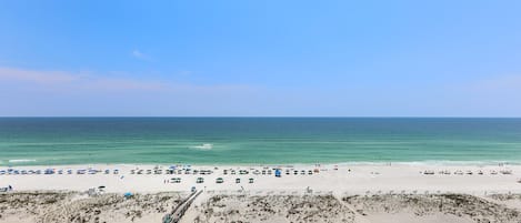 Incredible Gulf view from your private 8th floor  balcony