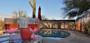 Beverages poolside