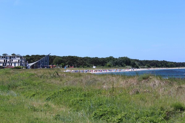 Düne vor der Unterkunft