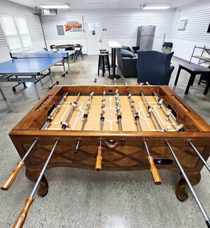 Detached Game Room | Ping Pong, Foosball & Arcade Games