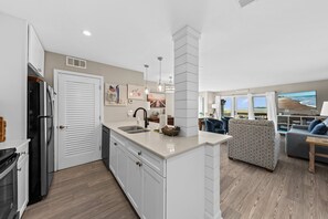Renovated kitchen