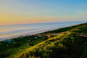 Photo  taken by guest of gorgeous uncrowded unspoiled Crescent Beach at 305.