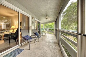 Back porch area