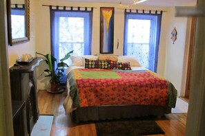 Large beautiful bed room with King size bed