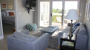 See the ocean from wherever you are in this great room.