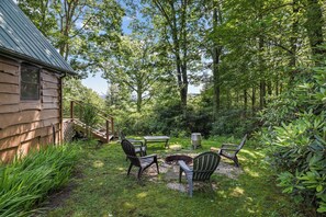 Firepit area.