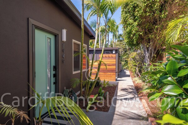 Welcome to the Back Bungalow our take on a modern beach Bungalow.
