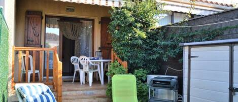 terrasse sur jardin