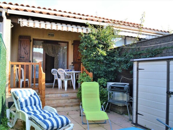 terrasse sur jardin