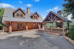 Celtic Clouds - Front View of Cabin