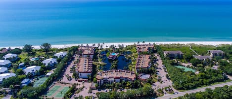 Pointe Santo D33 has a great  view of the lagoon and Gulf of Mexico