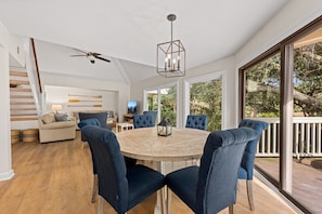 The dining room is open to the great room creating a great flow.