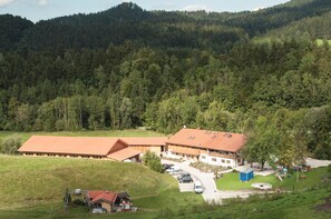 Dauscher Hof - inkl. Chiemgau-Karte (DE Siegsdorf) - Bennecke Fredericke - 1616-Haus von oben