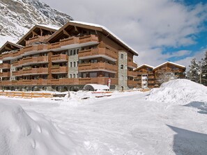 Snow, Winter, Property, House, Building, Geological Phenomenon, Mountain, Home, Architecture, Real Estate