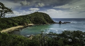 Captivating vista of Paradise Bay and the Pacific Ocean