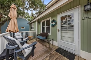 Inviting front porch